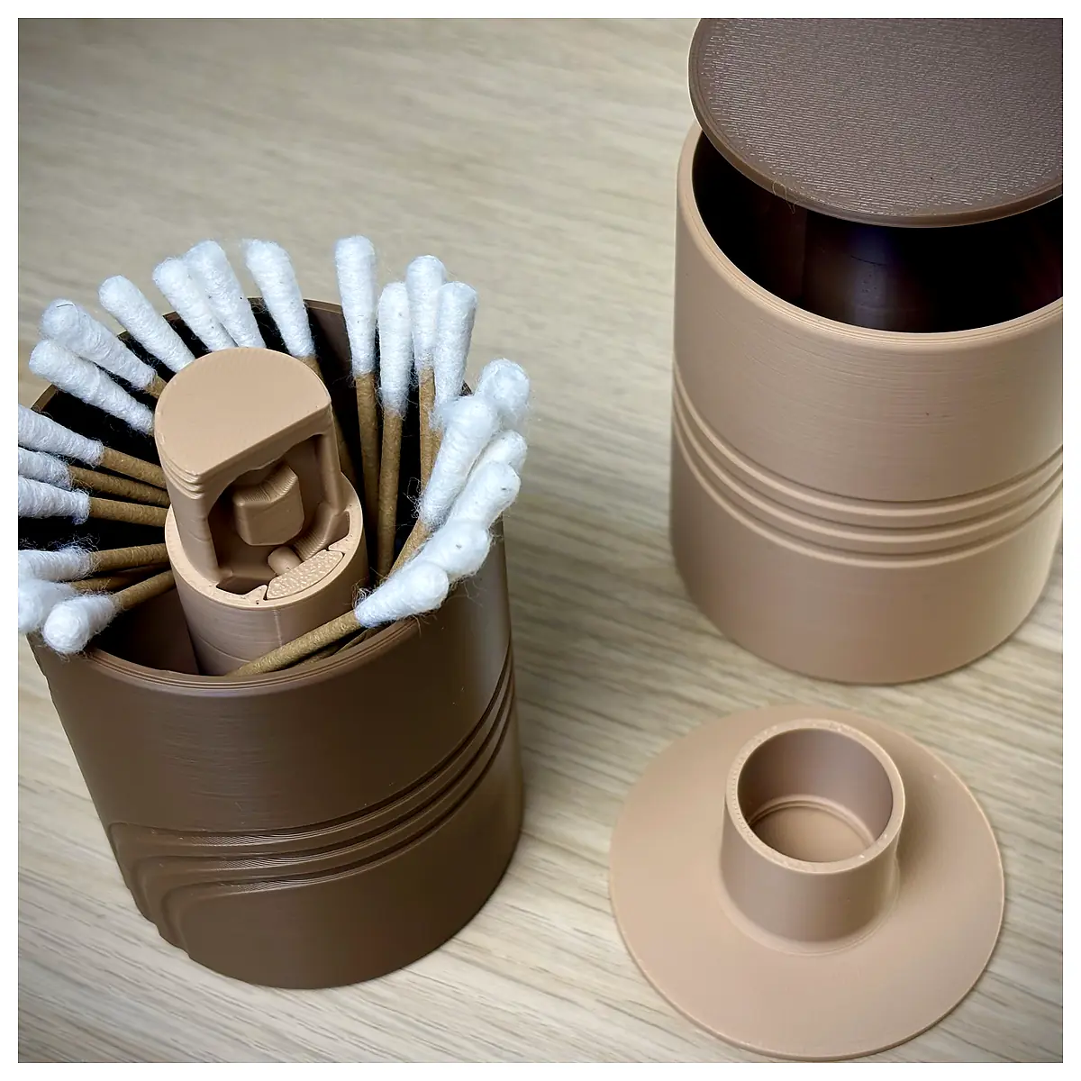 Pop Up Storage Box Press to Open Organizer Multi Purpose Storage Boxes Folding Storage Parts Organizer