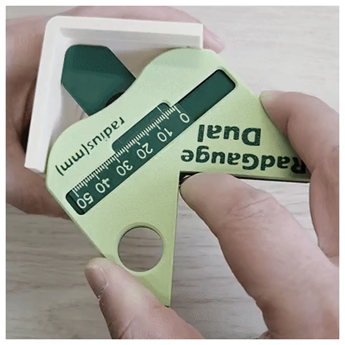 Dual Needle Pressure Gauge Meter Measurement Diagnostics Repair Parts Sensors RadGauge Dual