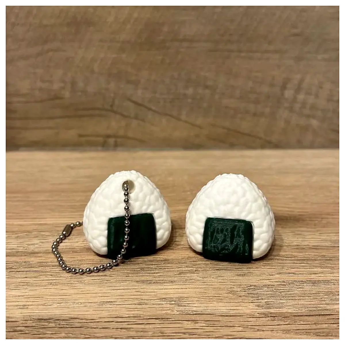 Onigiri Keychain Sushi Gift Appetizer Rice Ball Souvenir Rice Snack Sushi Accessories Gift