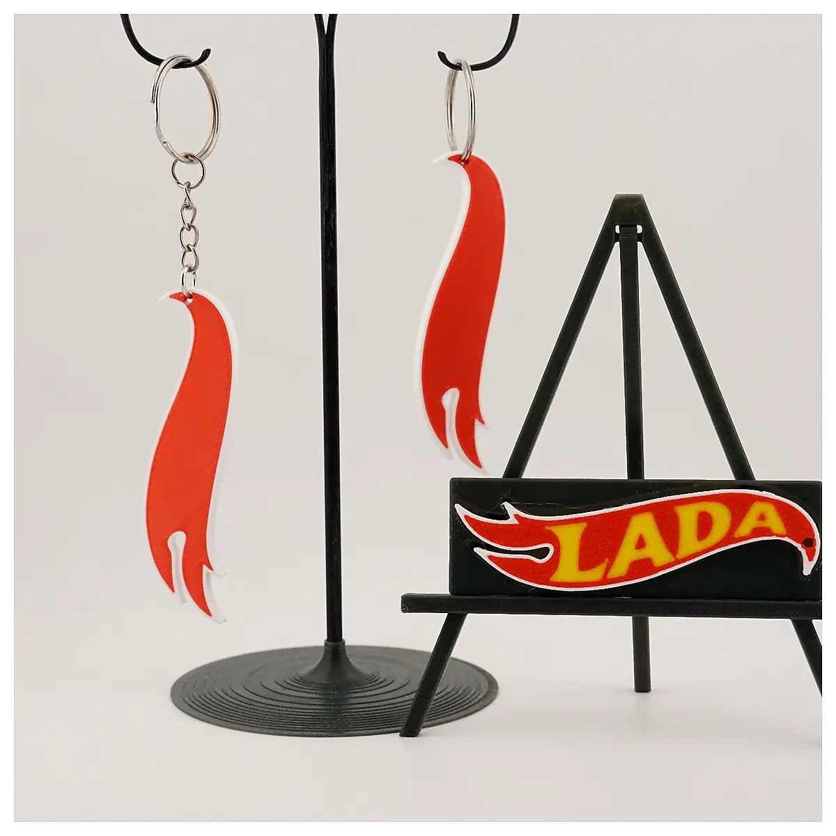 Lada Keychain Car Accessories Repair Parts Automotive Keychains Car Supplies Universal Keyring Replacement