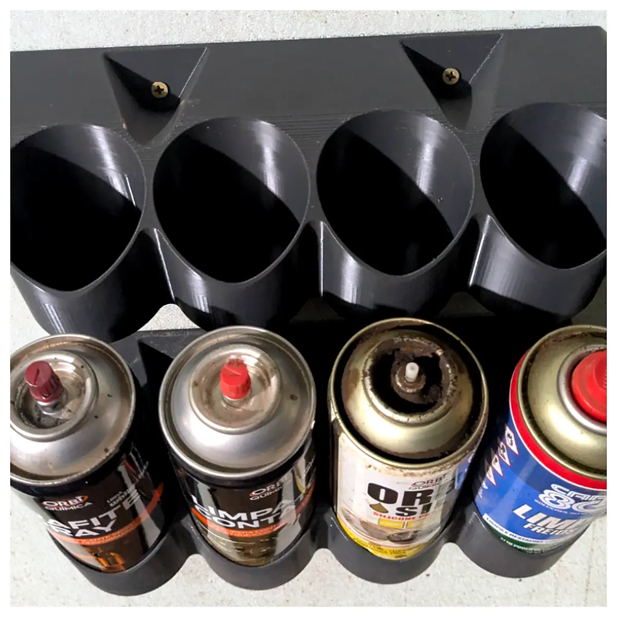 Spray Can Holder 60mm Universal Cans Holder Spray Gun Accessories Paint Can Support Multi Purpose Cans