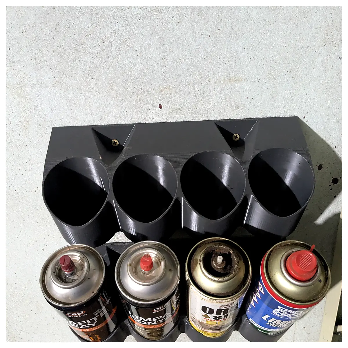 Spray Can Holder 60mm Universal Cans Holder Spray Gun Accessories Paint Can Support Multi Purpose Cans