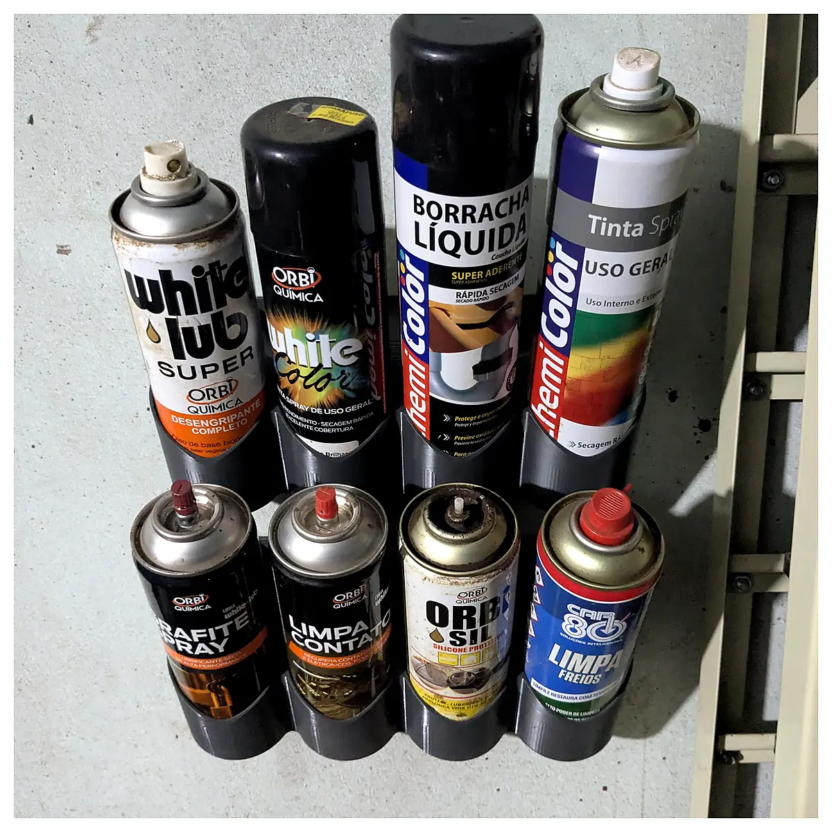 Spray Can Holder 60mm Universal Cans Holder Spray Gun Accessories Paint Can Support Multi Purpose Cans
