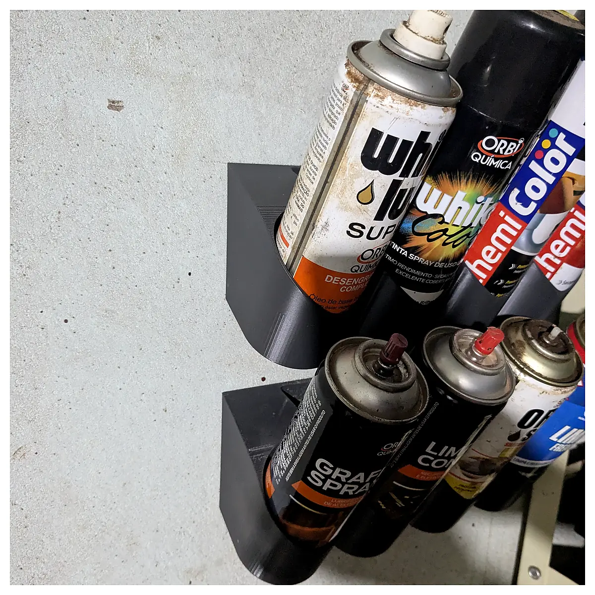 Spray Can Holder 60mm Universal Cans Holder Spray Gun Accessories Paint Can Support Multi Purpose Cans
