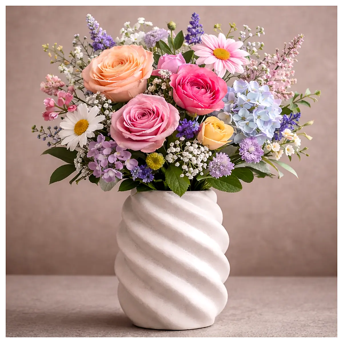 Vase V18 Decorative Vase Home Decoration Floral Arrangement Flower Container Wedding Decor Desktop Vase Ornament