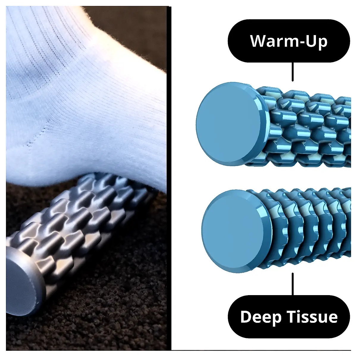 Plantar Fascia Massager Pain Relief Foot Massage Therapy Arch Support Comfort Relief