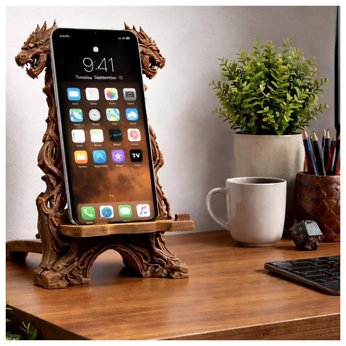 Tablet Stand Phone Stand Mobile Holder Desk Stand Stable Support Adjustable Angle Compatible Phone