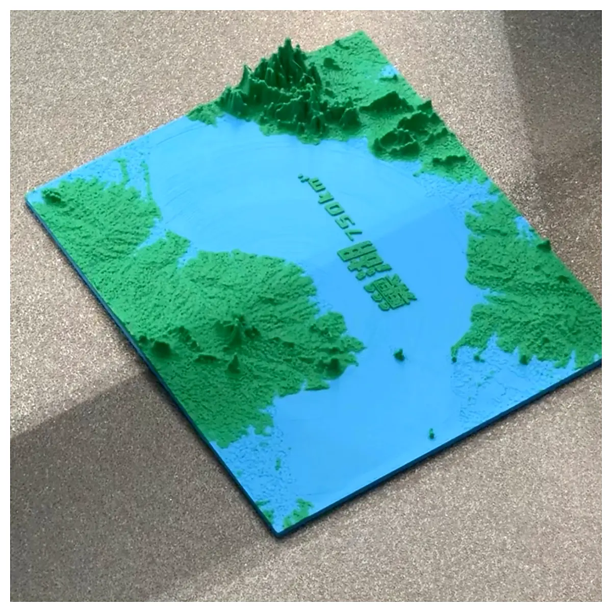 Chao Lake Five Great Freshwater Lakes 3D Terrain Map Lake Tours Lake Views Lake Maps Lake Exploration Leisure Getaways