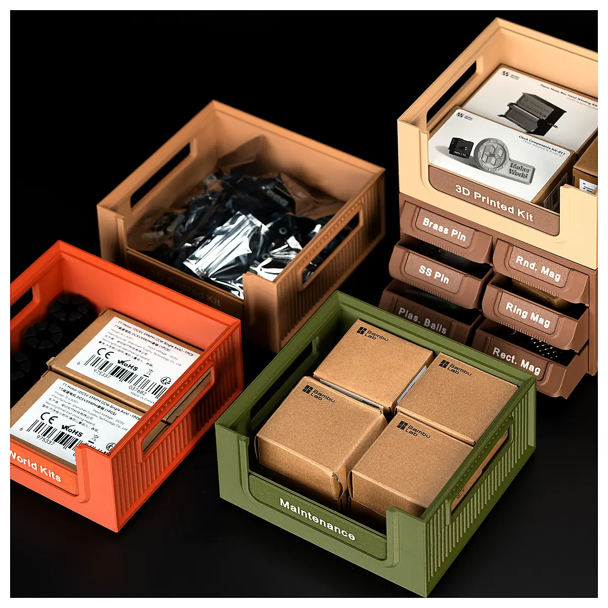 Stackable Storage Box Workstation System Storage Solutions Organize Desk Standing Workstation