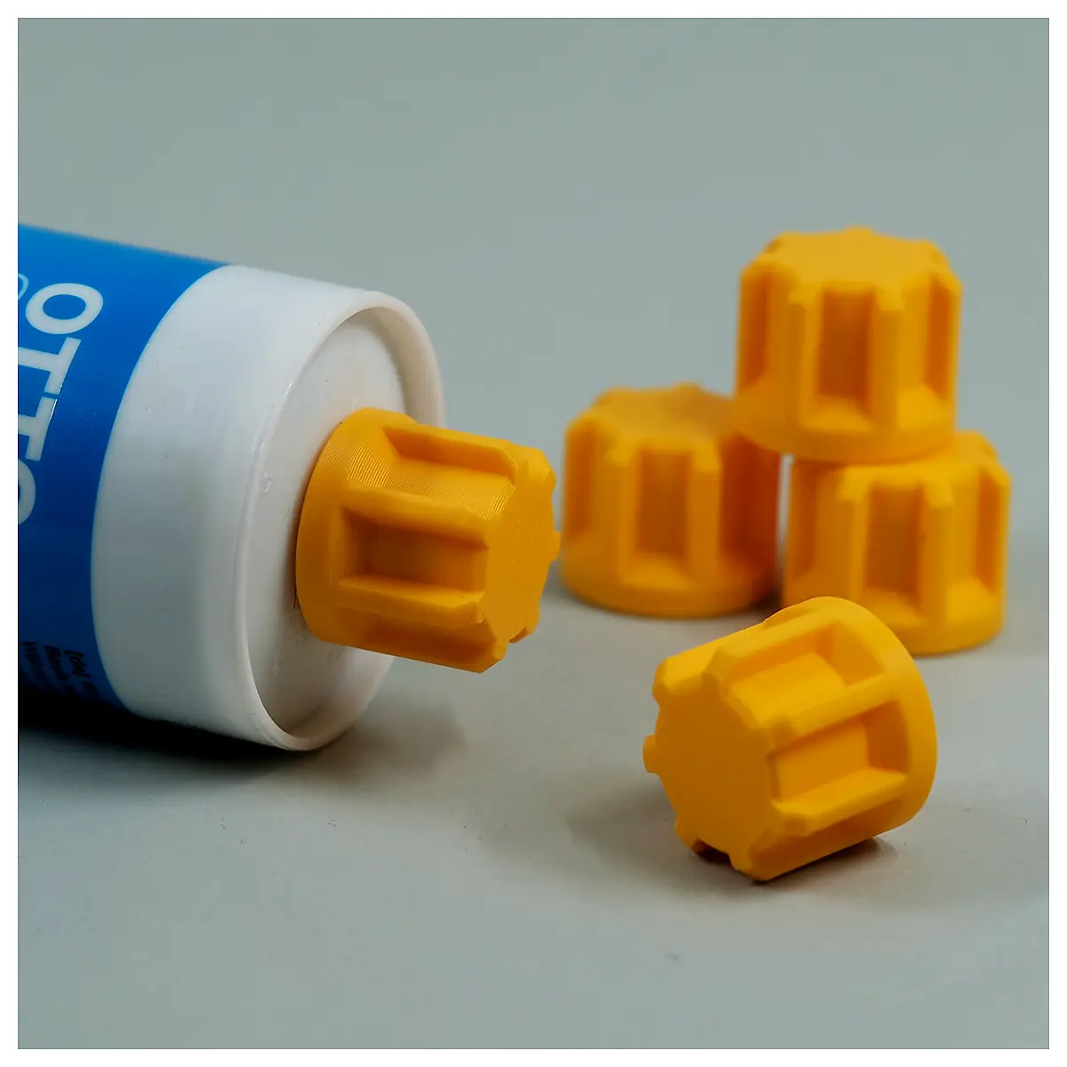 Silicone Cartridge Cap Replacement Screw On Seal Ring Repair Parts Accessories