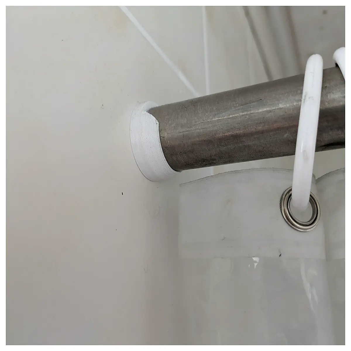 Shower Rod Holder 30mm Adjustable Support Shower Head Mount Bathroom Accessory Wall Mounted Shower Stall Fitting