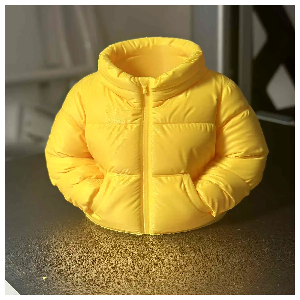 Puffer Jacket Pen Holder Cup Organizer Desk Accessory Multi Purpose Storage Creative Supplies