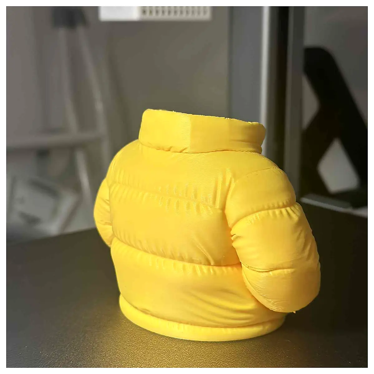 Puffer Jacket Pen Holder Cup Organizer Desk Accessory Multi Purpose Storage Creative Supplies