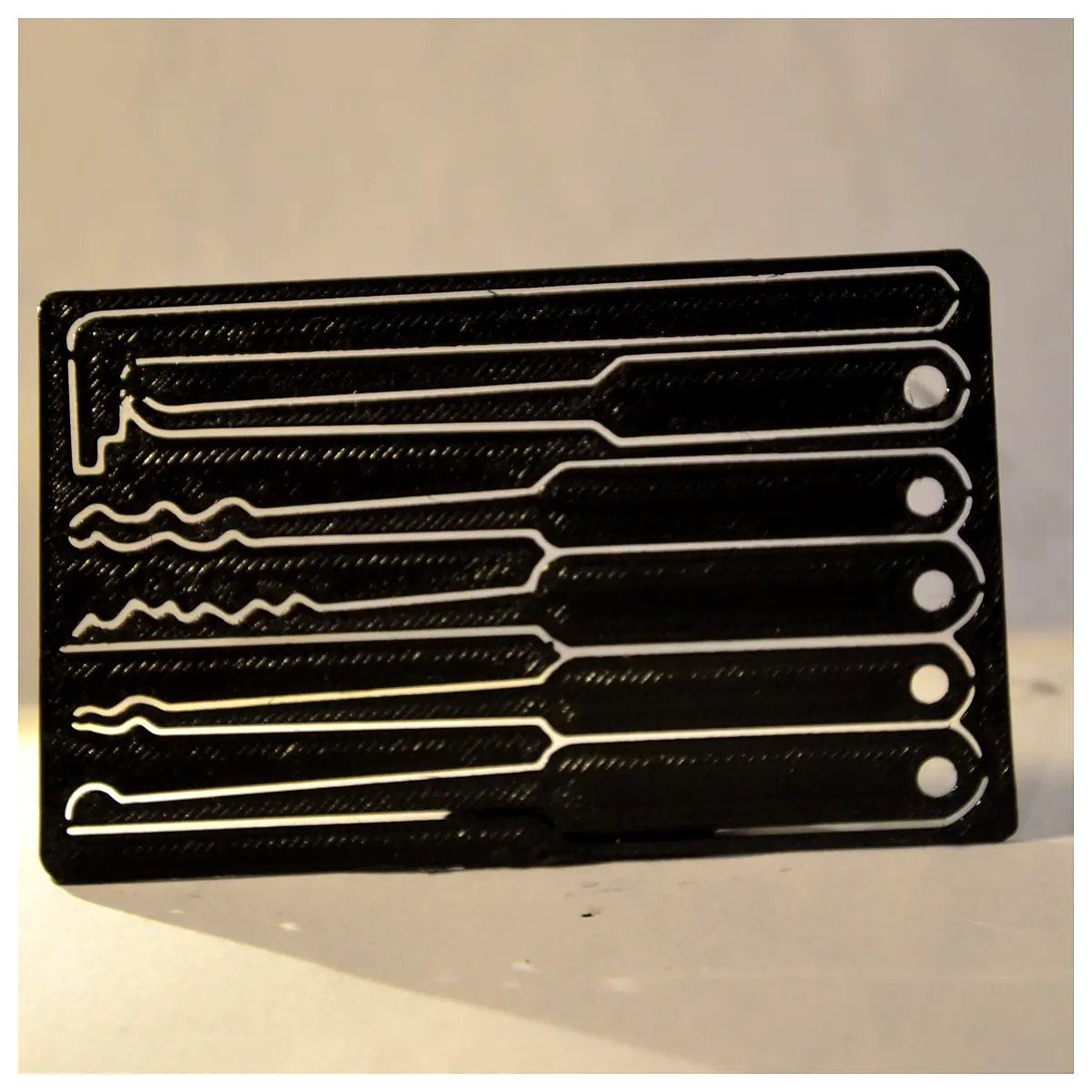 Lockpick Card Set Lock Picking Tools Locksmith Accessories Card Lock Repair Lock Shims