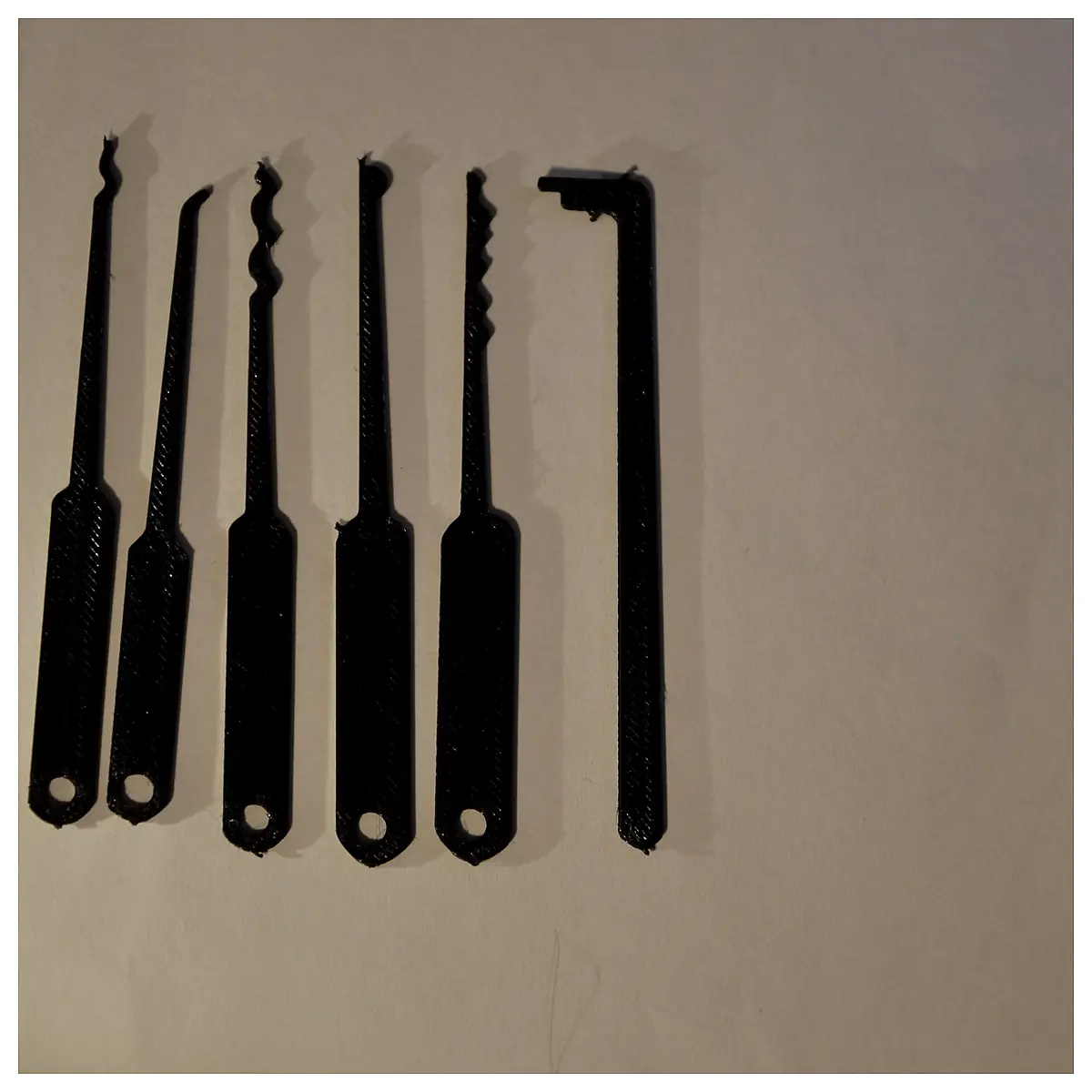 Lockpick Card Set Lock Picking Tools Locksmith Accessories Card Lock Repair Lock Shims