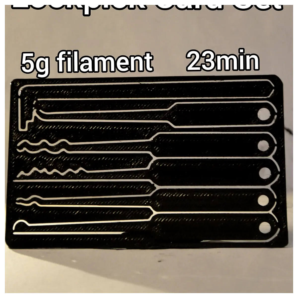 Lockpick Card Set Lock Picking Tools Locksmith Accessories Card Lock Repair Lock Shims