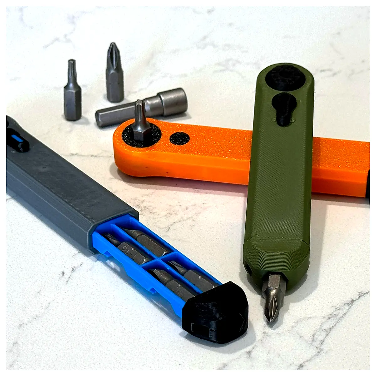 Multi Tool Ratchet Driver Set Gear Drive Tool Accessories Tighten Loosen Repair Portable EDC