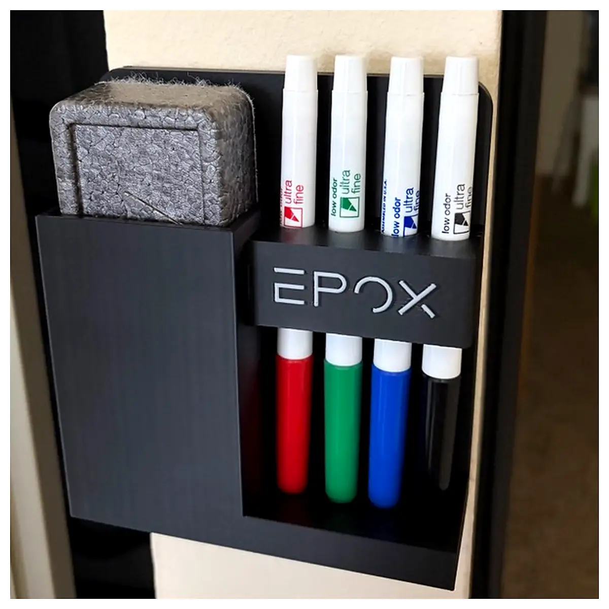 EXPO Thin Marker Eraser Holder Pen Organizer Marker Case Art Supplies Drawing Accessories Office Desk