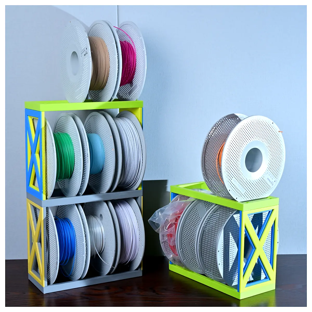 Flexible Storage Rack System Modular Shelving Units Combine Freely Storage Organization Accessories