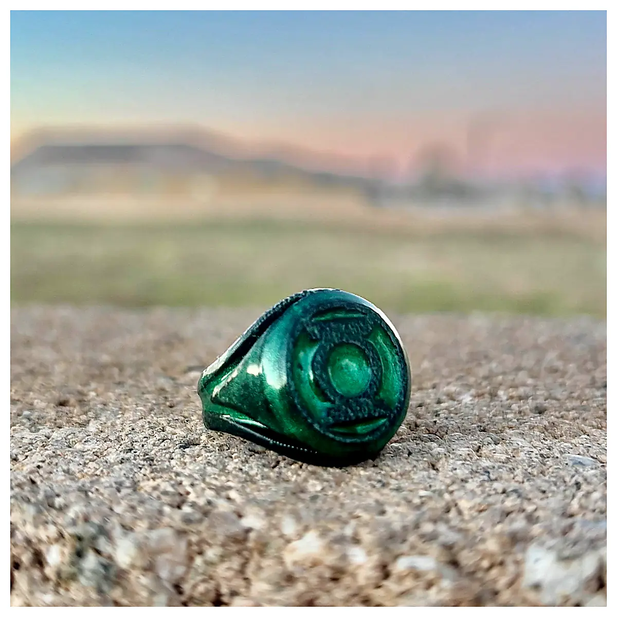 Green Lantern Ring Power Ring Repair Replacement Parts Upgrade Effects Green Glow