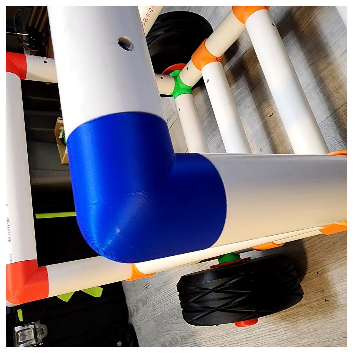 Playschool PipeWorks Blue Elbow Connector Plumbing Fittings Pipe Connectors Irrigation Accessories Pool Fittings Replacement Parts
