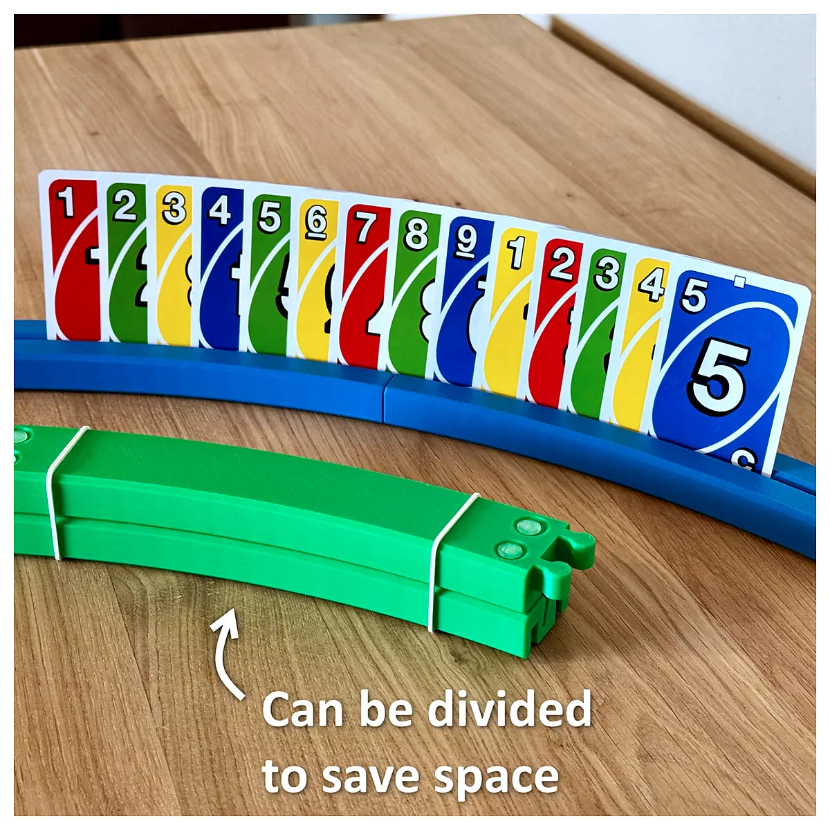 Playing Card Holder Dividable Organizer Deck Storage Box Game Collection Protection