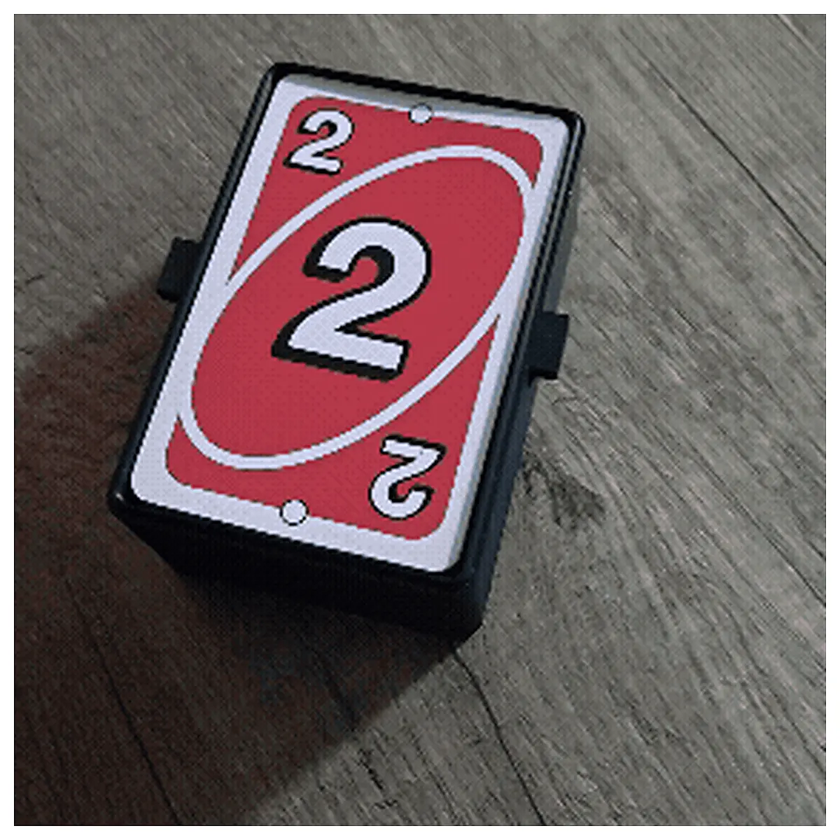 UNO Card Box Storage Case Game Accessory Card Organizer Deck Holder Game Collection Box for UNO Games Collectible Card Games