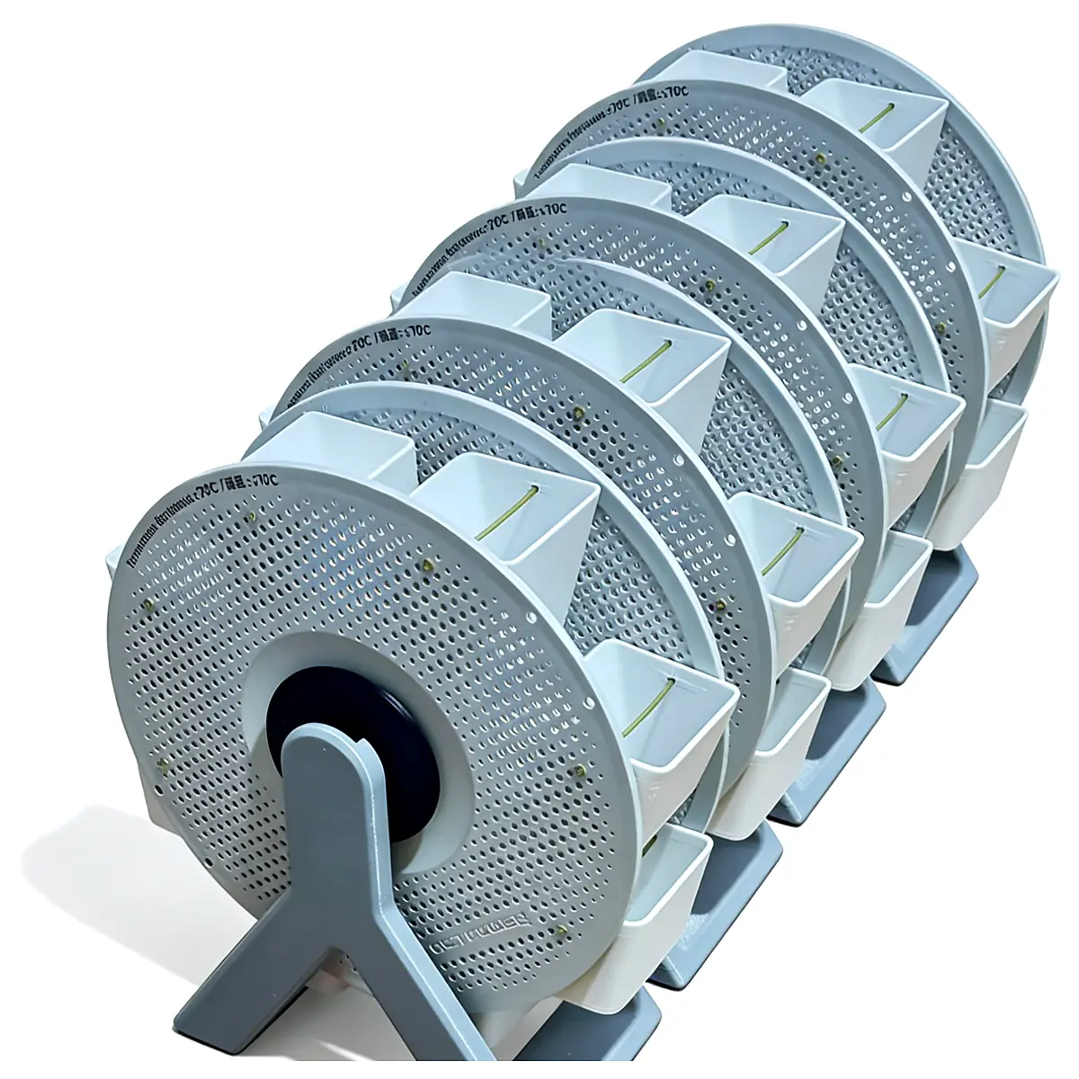 Ferris Wheel Parts Storage Box Component Organizer Storage Container Repair Parts Maintenance Tools Parts Collection