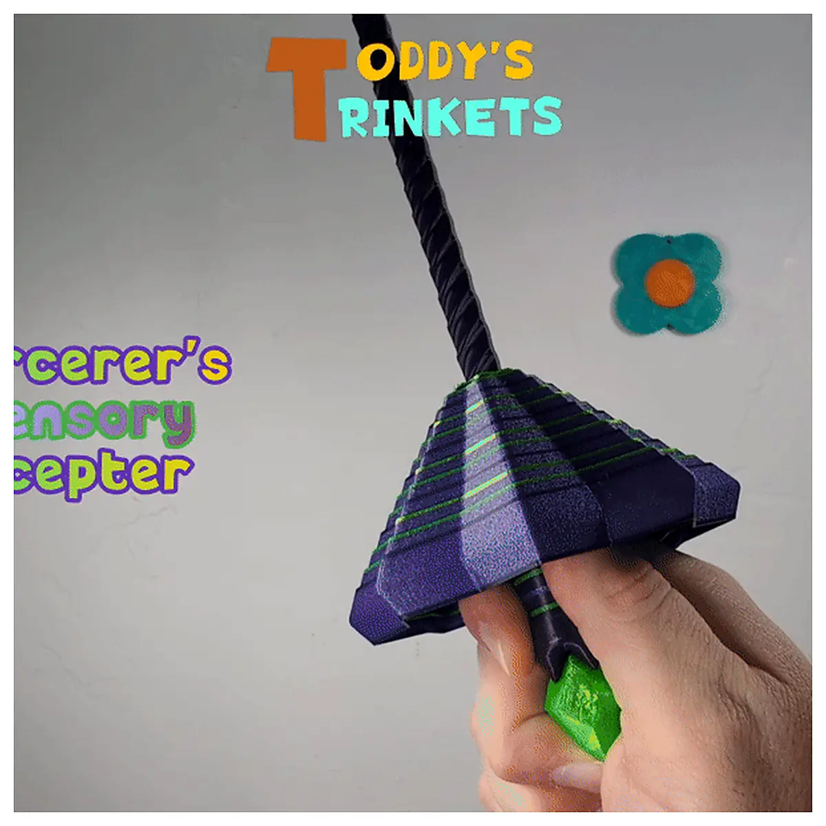 Sensory Spinner Magic Wand Toy Rotating Motion Tool Kids Fun Brain Teaser Replacement Parts Repair