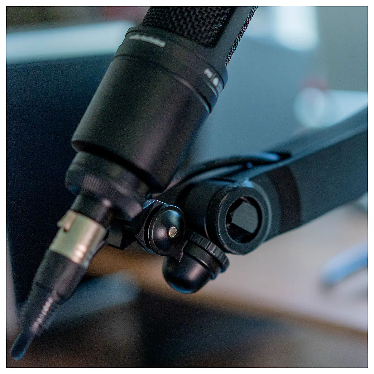 Low Profile Microphone Arm Mount Installation Support Accessories Repair Parts