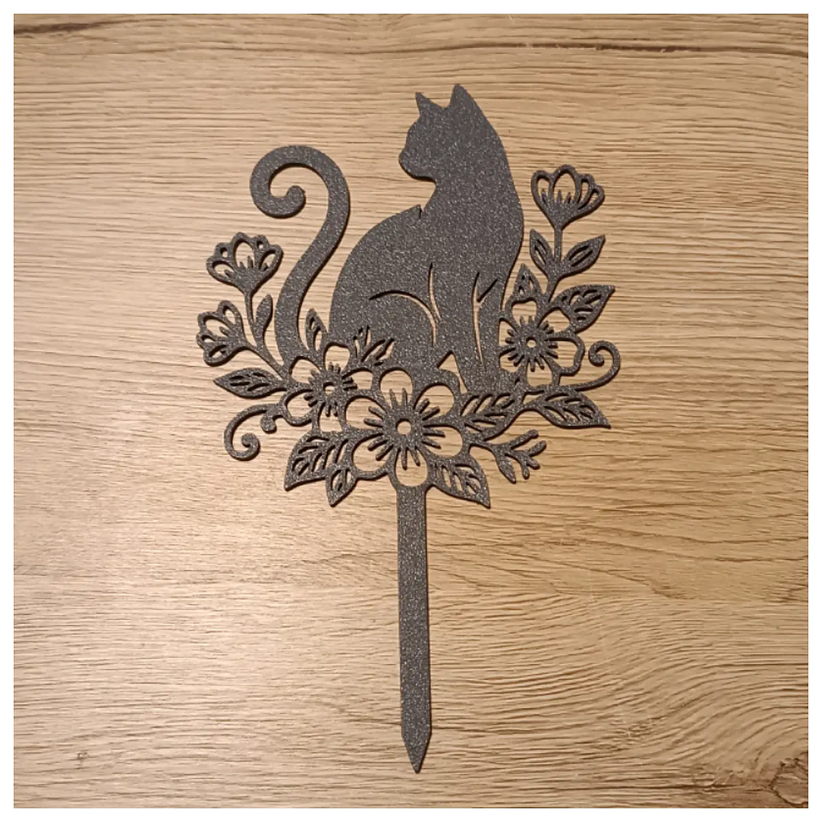 Flower Stake Cat Toy Realistic Floral Scratching Post Interactive Cat Play Durable Cat Toy