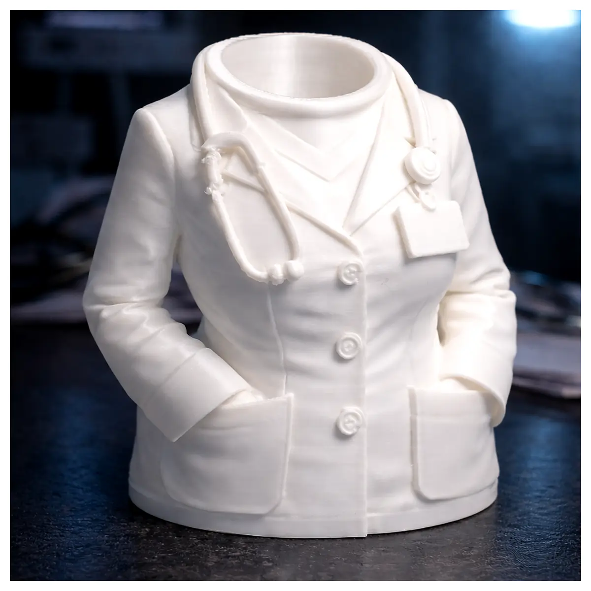 Doctor Coat Pen Holder Desk Organizer Medical Supplies Universal Holder Medical Parts Repair Accessories