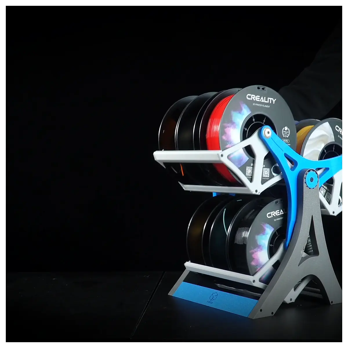 Rotary Filament Holder Filament Storage Ferris Wheel 3D Printing Accessory Filament Organizer Compatible Various Filament Types