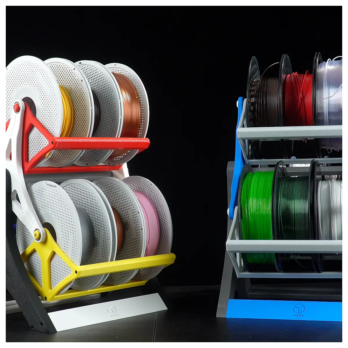Rotary Filament Holder Filament Storage Ferris Wheel 3D Printing Accessory Filament Organizer Compatible Various Filament Types