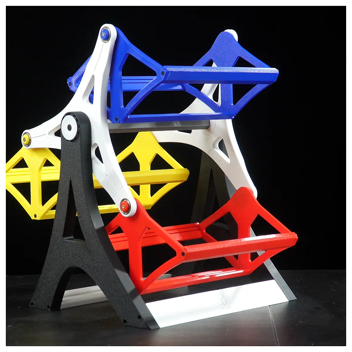 Rotary Filament Holder Filament Storage Ferris Wheel 3D Printing Accessory Filament Organizer Compatible Various Filament Types