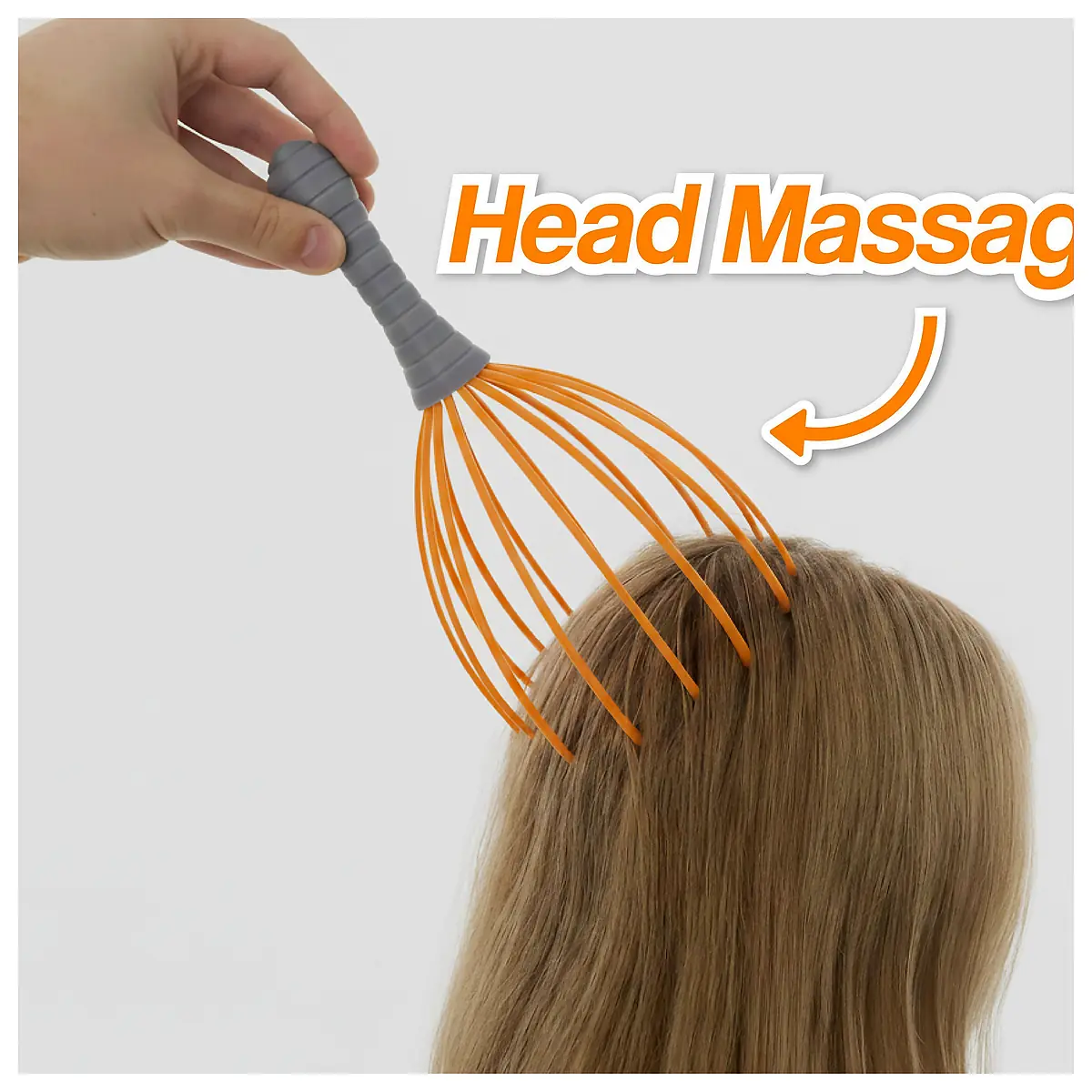 Head Massager Relief Stress Head Massage Head Scratcher Relaxation Zero Pressure