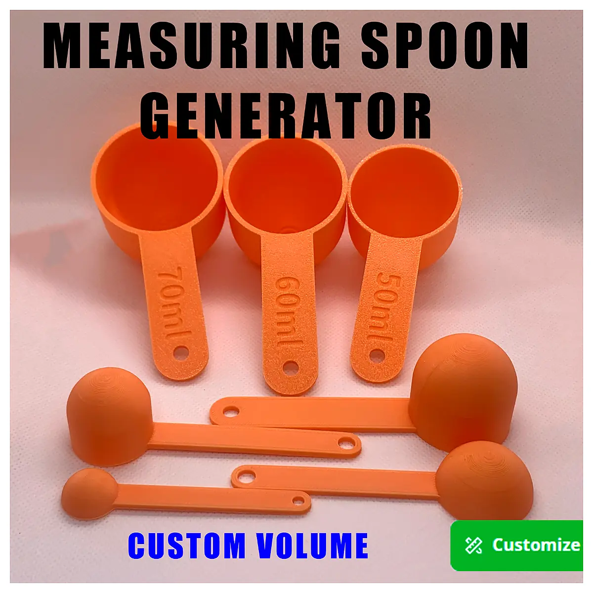 Measuring Cup Spoon Generator Kitchen Measuring Tools Baking Measuring Cups Baking Accessories Kitchenware