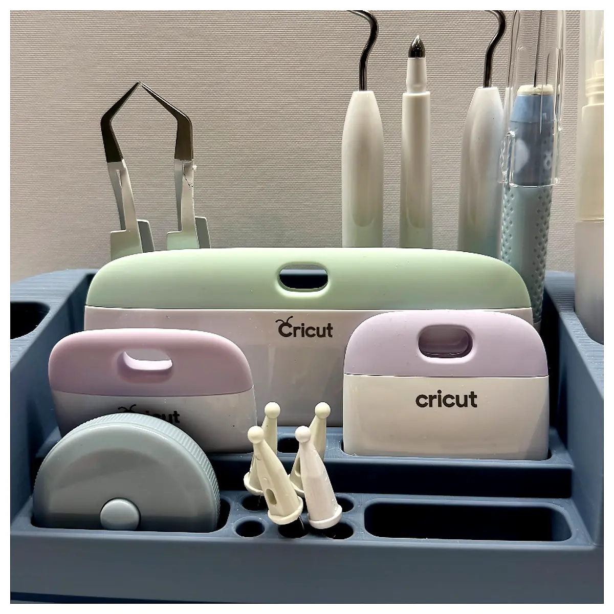 Cricut Tool Caddy Organizer Blade Accessories Repair Parts Compatible Universal Multi Tool Easy Use