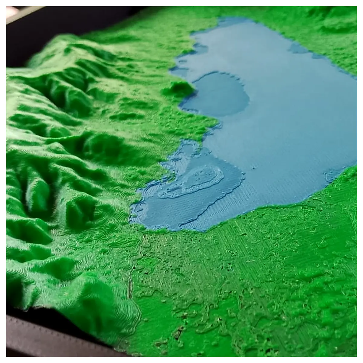 Lago Ypacarai Topo Map Lake Exploration Boating Outdoor Activities Leisure Travel Lakeside Adventure