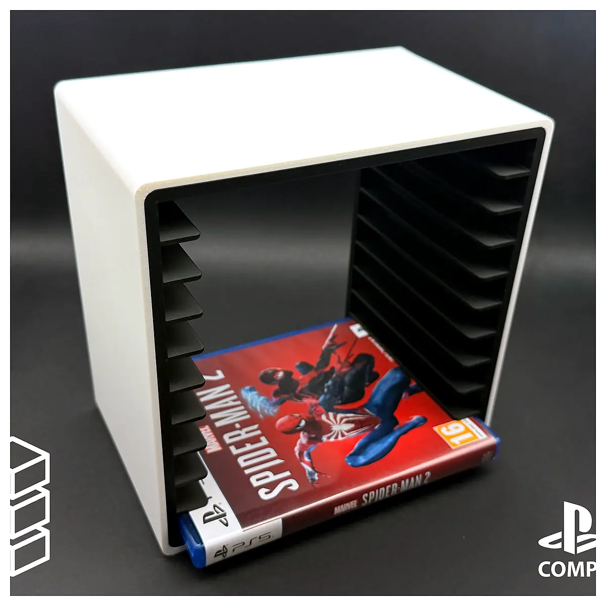 Modular Console Game Storage Units Game Parts Organizer Universal Storage Box Game Accessories Storage Console Gaming