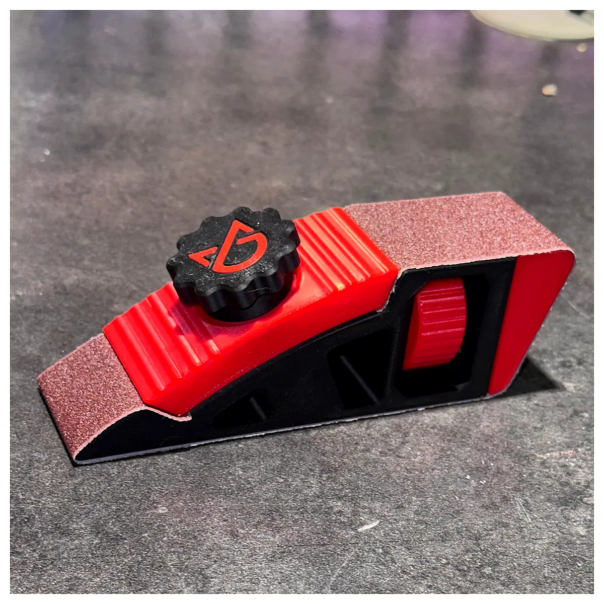 Sanding Block Adjustable Tensioner 50mm Sanding Tools Grit Block Polishing Accessories