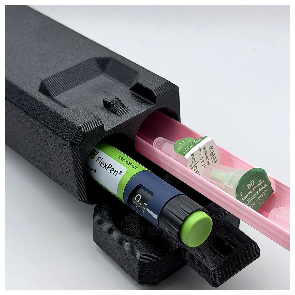 Insulin Peptide Pen Case Print Custom Universal Pen Holder Insulin Delivery System Parts Replacement