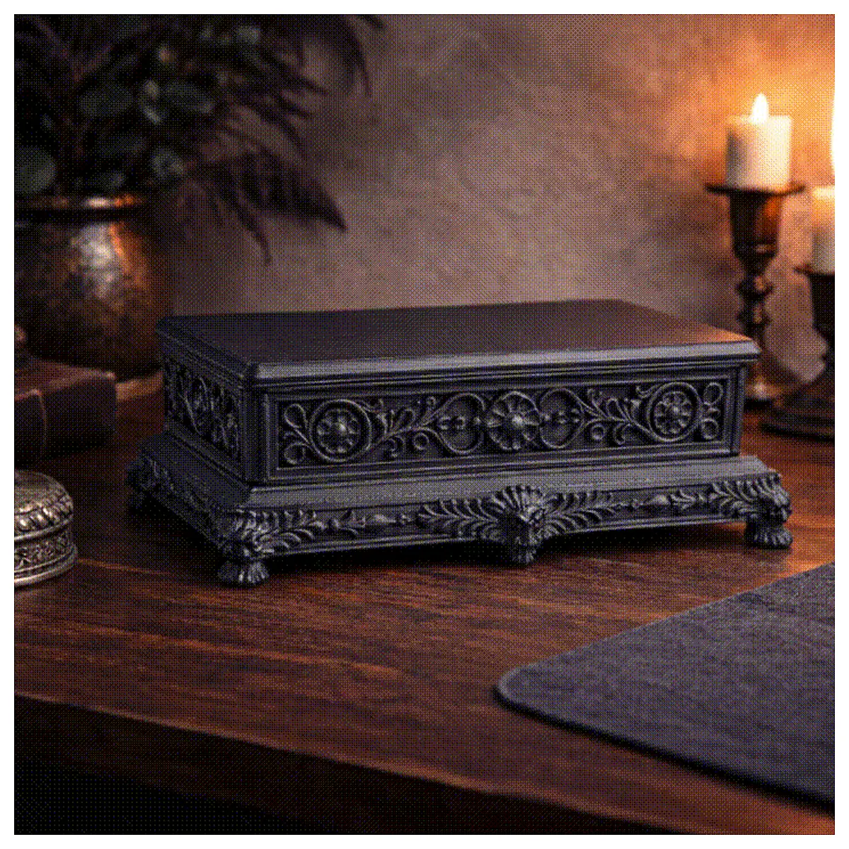 Gothic Baroque Jewelry Box Universal Storage Box Repair Parts Decoration Collection Accessory Storage