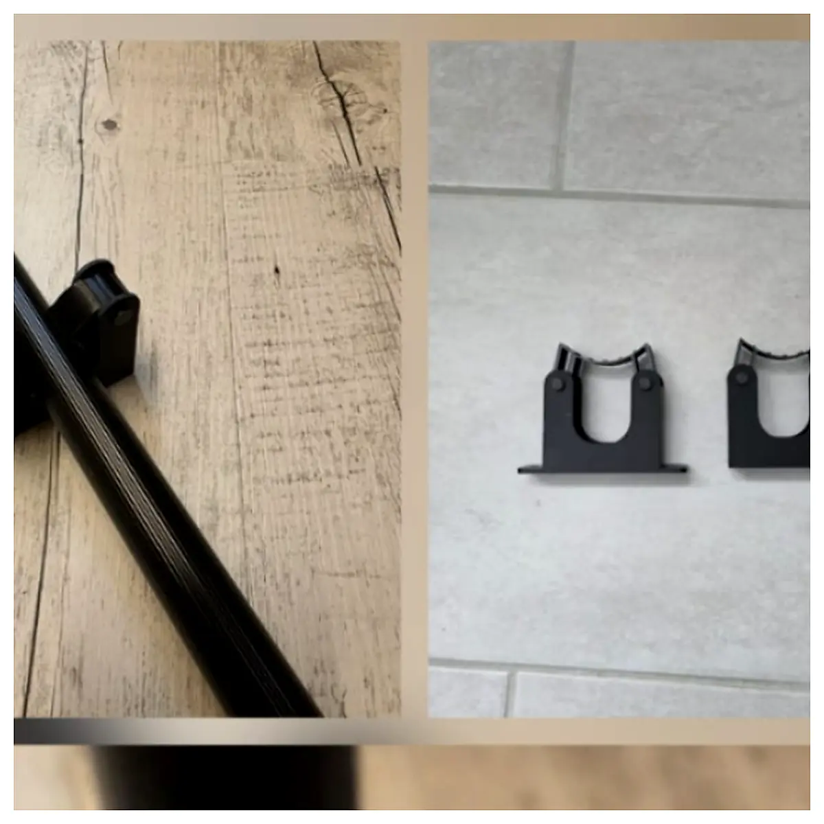 Broom Holder Tool Organizer Wall Mounted Storage Rack Cleaning Aid Kitchen Bathroom Shelf Tool Stand