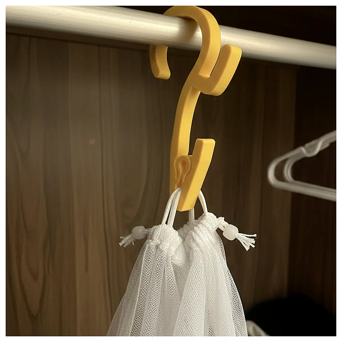 ClipBait V1 Hanging Hook Multi Purpose Wall Mount Utility Item Holder Storage
