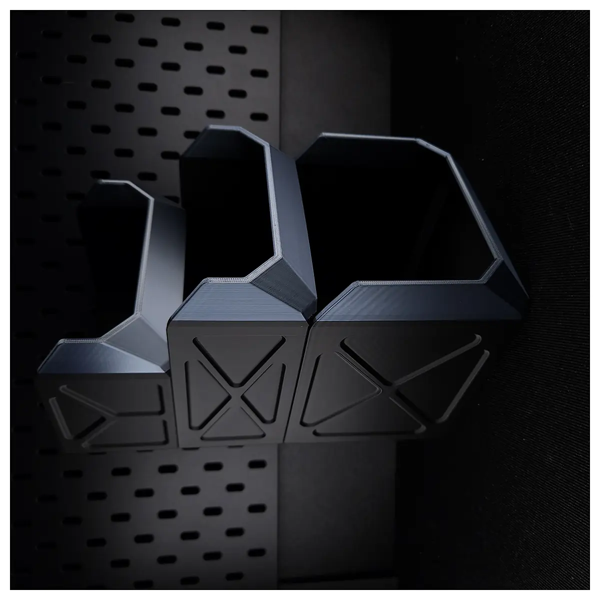 Stackable Organizer Bins Storage Containers Collapsible Boxes No Support Storage Solutions