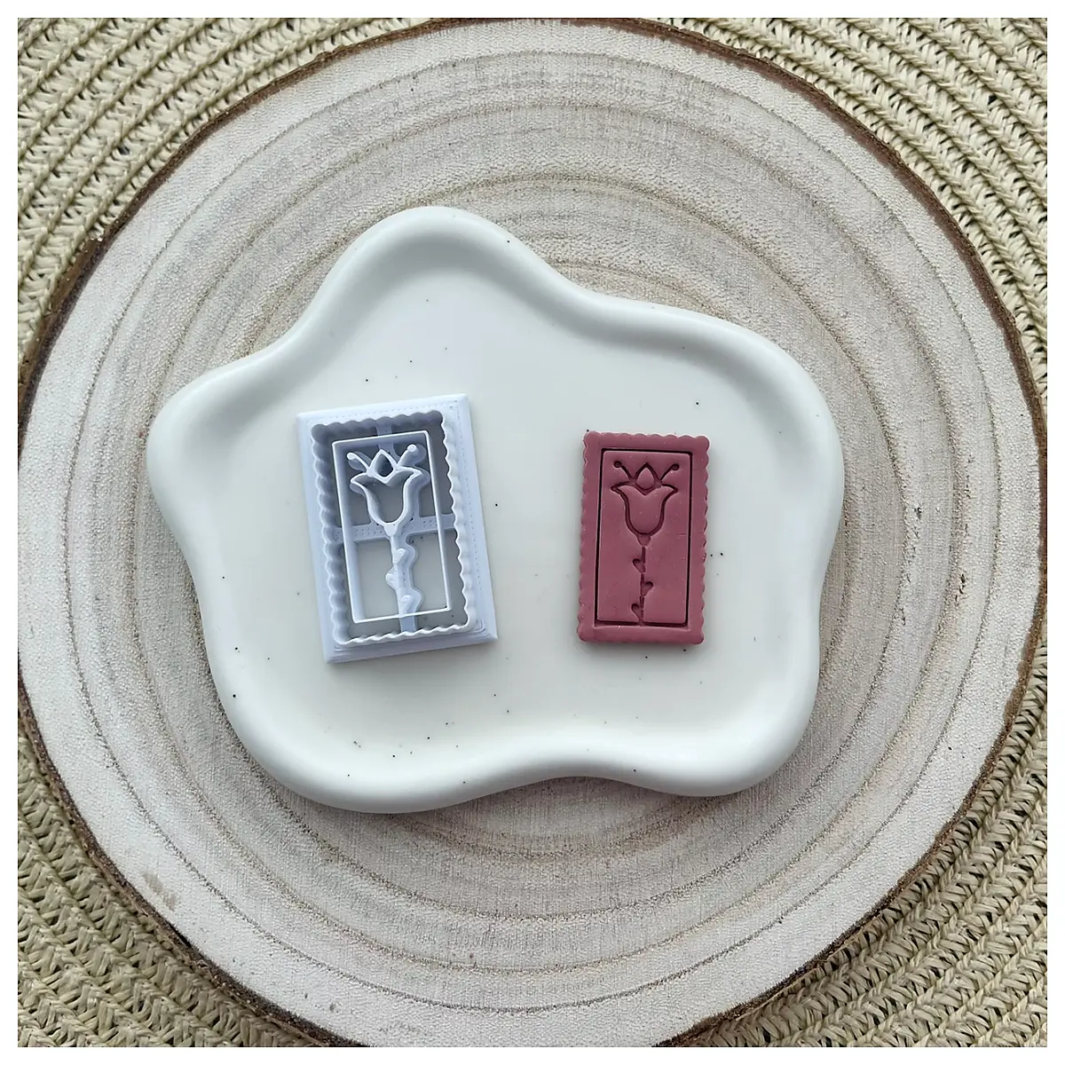 Flower Polymer Clay Earrings Cutter Jewelry Making Tool Clay Cutters Earring Molds DIY Craft Supplies Accessory
