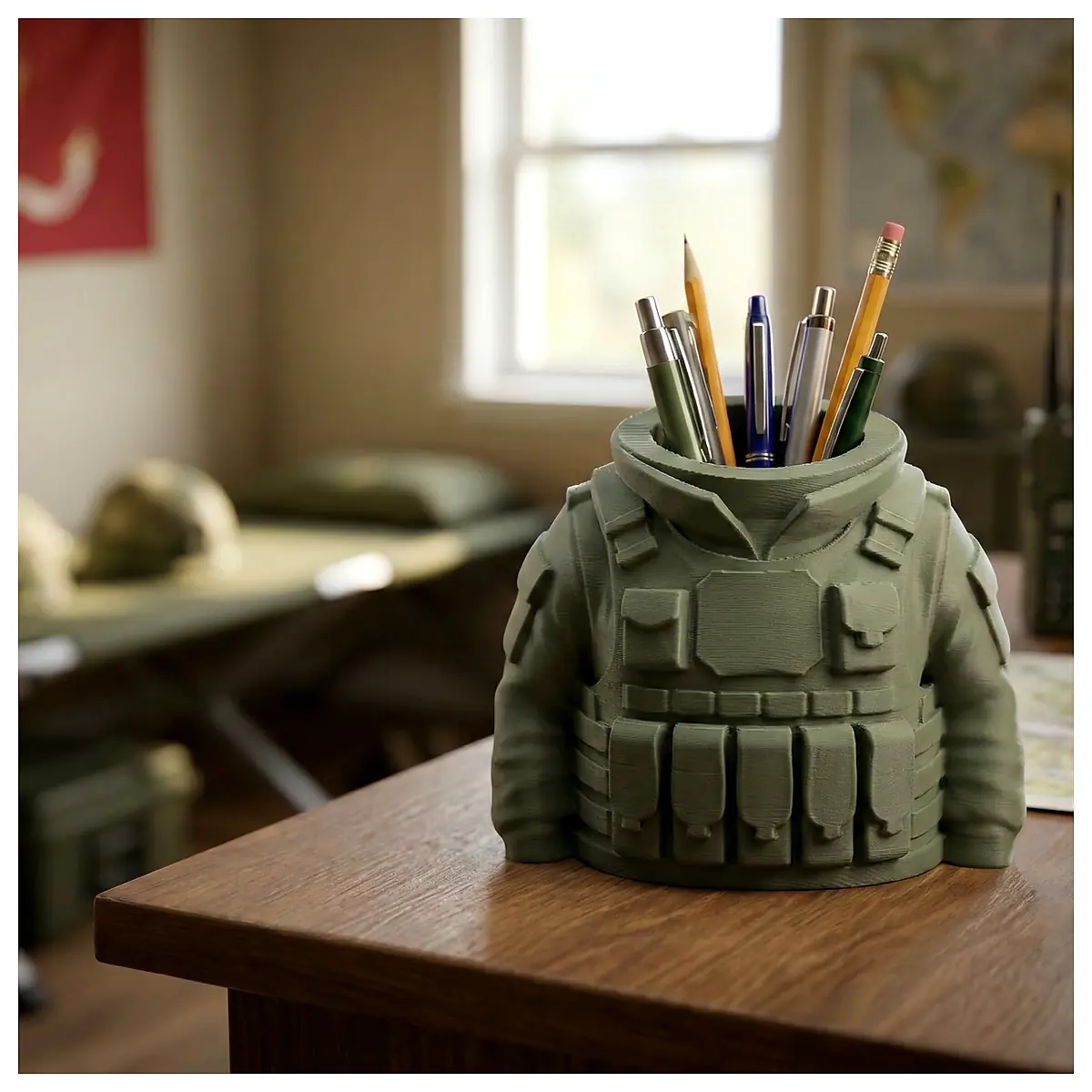 Tactical Vest Pen Holder Organizer Multi Function Military Storage Gear Accessories Parts Repair