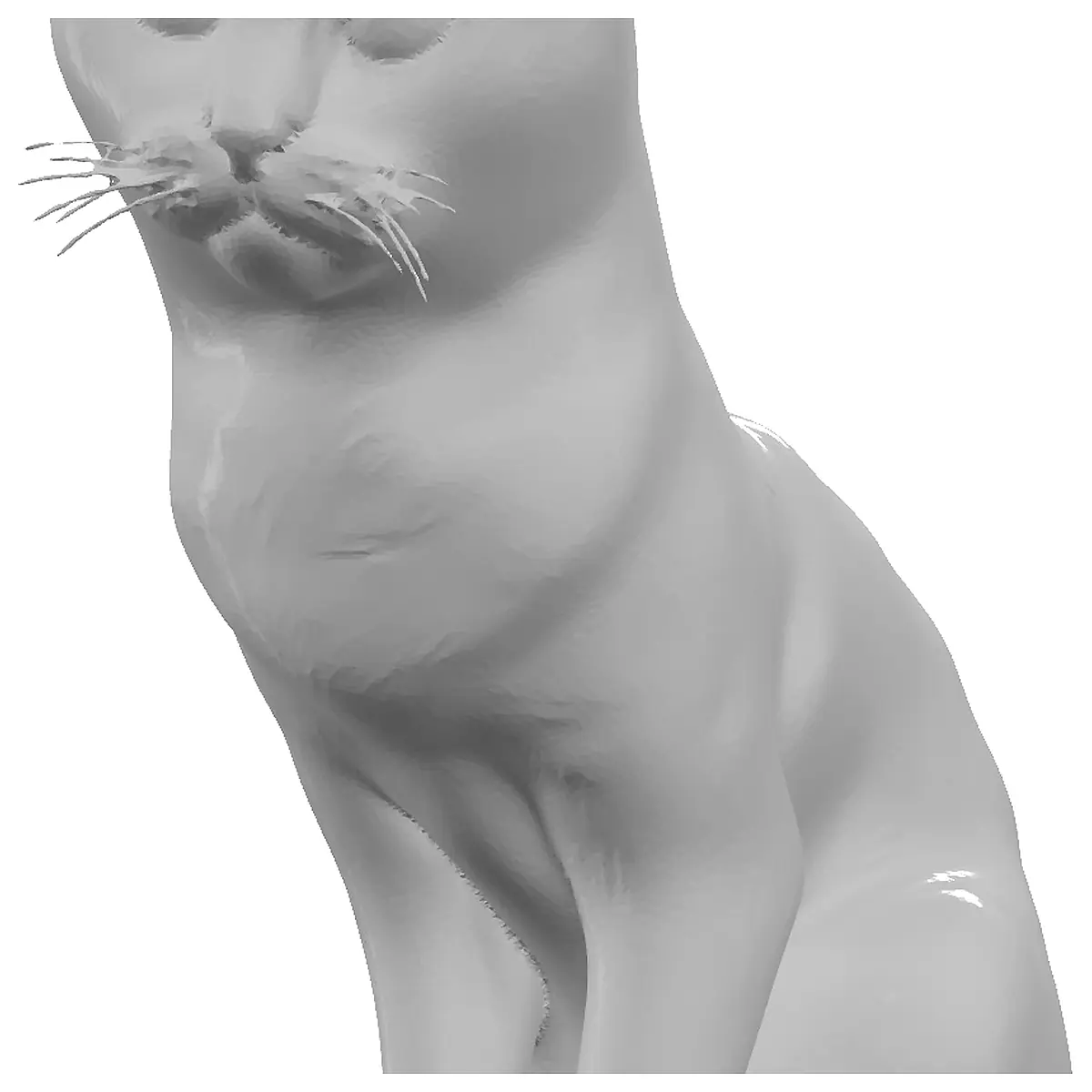 Realistic Cat Figurine Baby Cat Model Cute Kitten Ornament Pet Decoration Birthday Gift Cat Toy Lifelike Cat