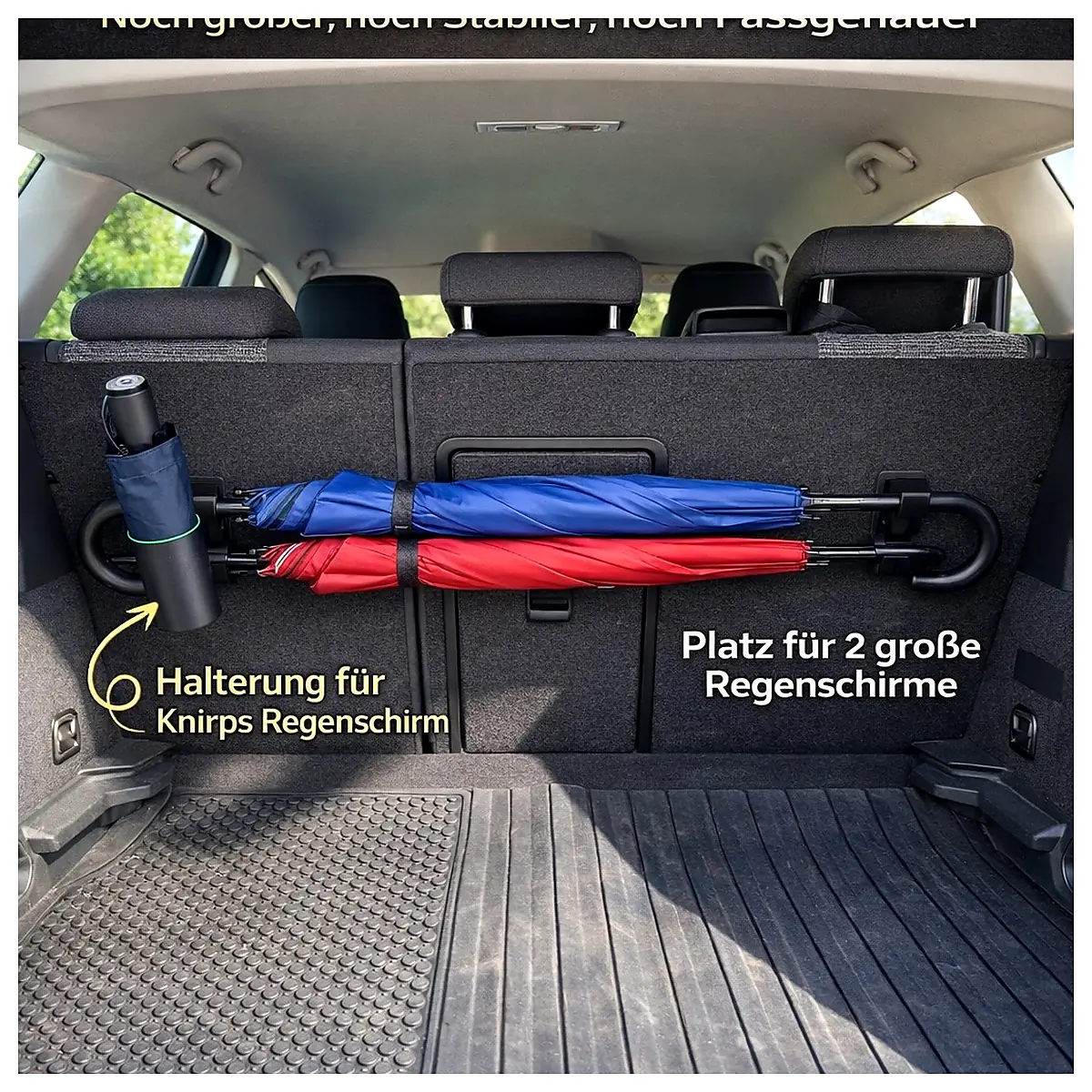 ISOFIX Compatible Umbrella Holder Car Accessory Child Seat Compatible Rain Cover Car Mirror Accessory Installation Parts Car Supplies